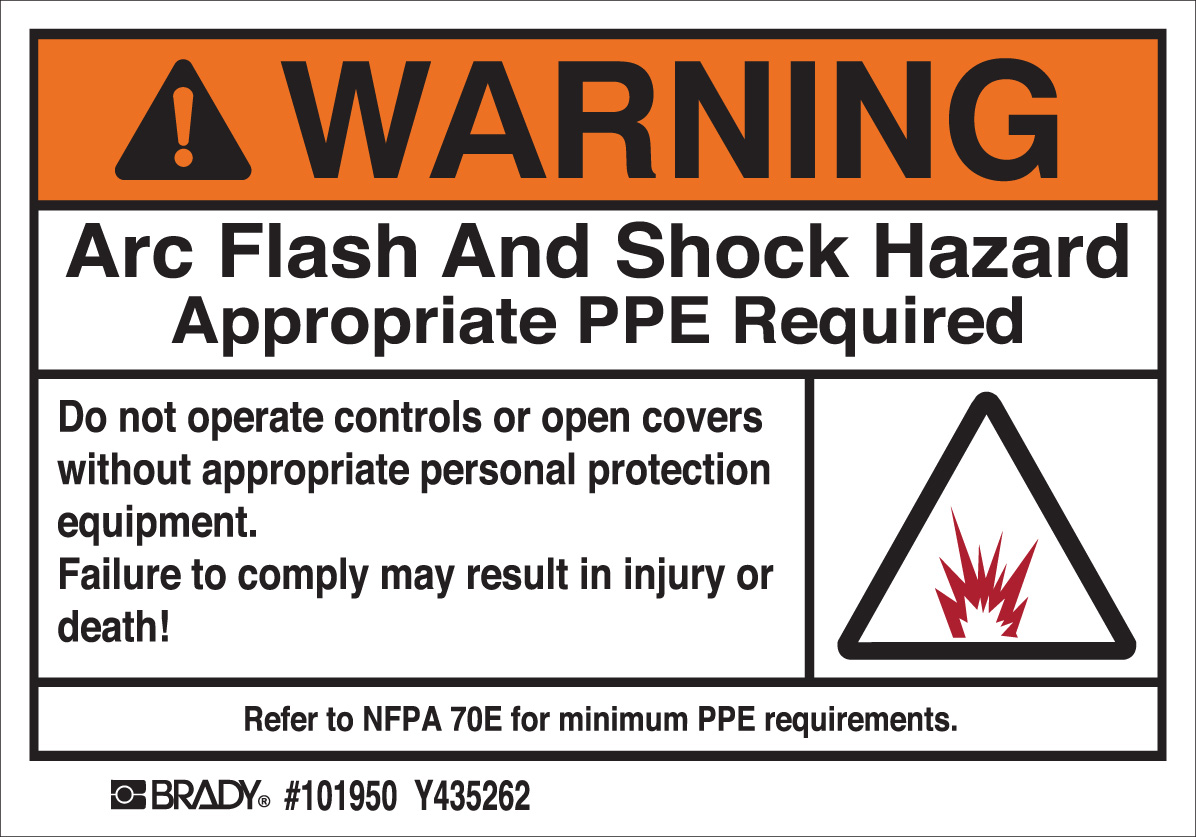 Nfpa Electrical Panel Labeling Requirements / NFPA 70E: Arc Flash / Shock - Sotaris Workplace ...