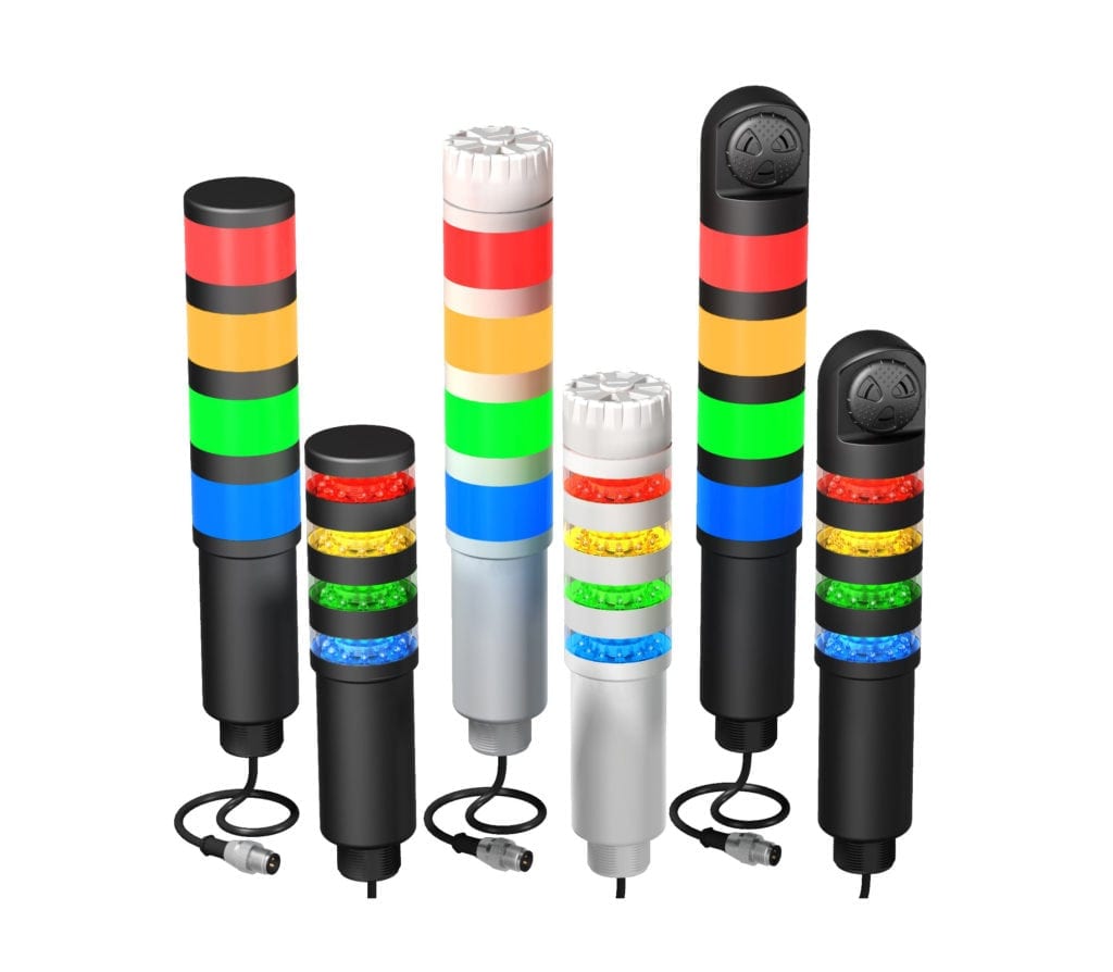 Banner LED Tower Lights Eliminate Assembly and Installation Hassles H