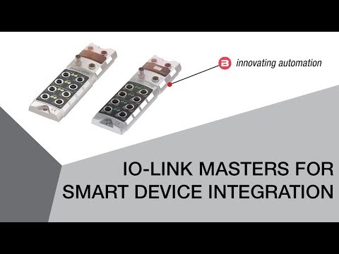 New IO-Link Masters for Ease of Smart Device Integration
