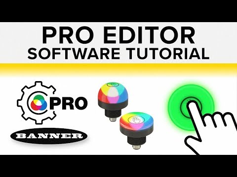 Pro Editor Software for Touch Buttons