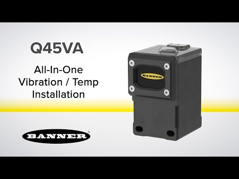 Q45VA Vibration & Temperature Sensor Installation Tutorial