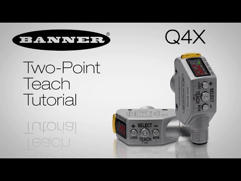 Q4X Black Foam on Black Plastic - Two-Point Teach Tutorial