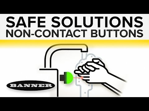 Safe Work Solutions - Non-Contact buttons with K50 Optical