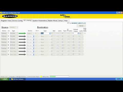 Wireless UCT Software I/O Linking