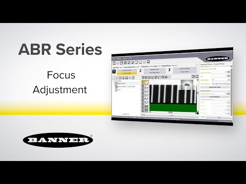 Expert Training - Focus Adjustment on ABR Barcode Reader