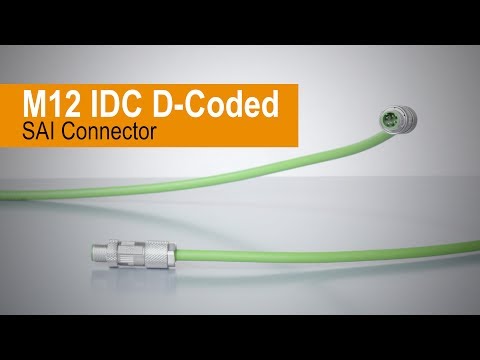Handling - SAI Connector M12 IDC D-coded