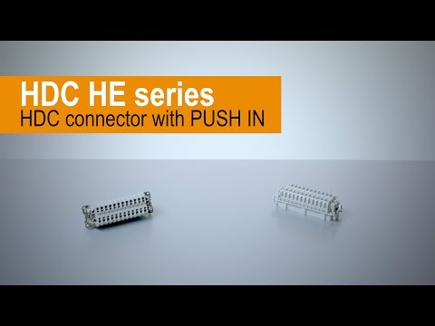Handling – HDC HE series with PUSH IN