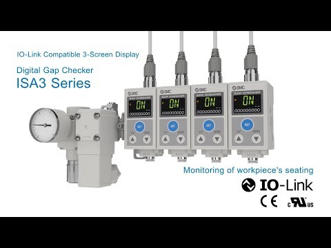 IO-Link Compatible Digital Gap Checker