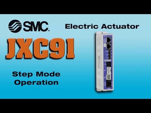 JXC91 Setup Session 4 - Step Mode Operation