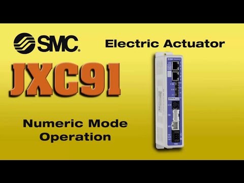 JXC91 Setup Session 5 - Numeric Mode Operation
