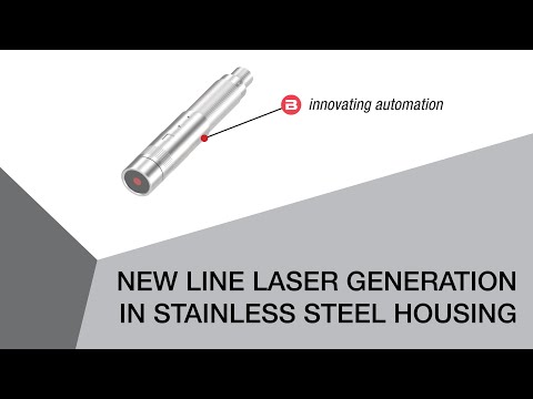 New Line Laser Generation in Stainless Steel Housing