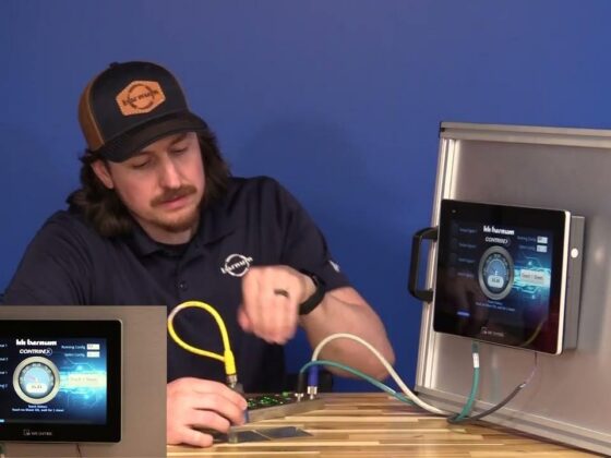 Contrinex Double Blank Sensor Demo